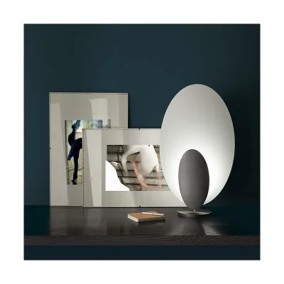 Minitallux Lampada da tavolo a LED Masai LG in diverse finiture by Icone Luce
