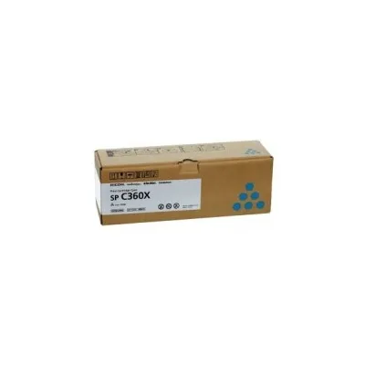 TONER ORIGINALE RICOH LANIER AFICIO SP C360X SP C361 CIANO 408251