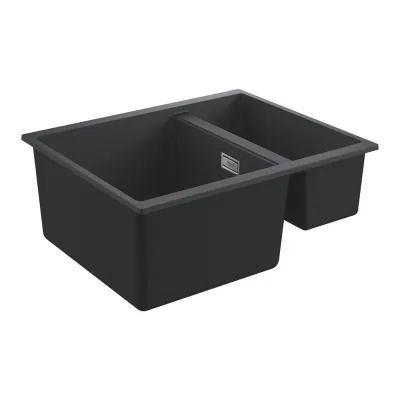Grohe Lavello una vasca con vaschetta 31648AP0 finitura granite black da 55,5x46 cm