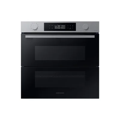 Samsung: Forno multifunzione Dual Cook con doppia porta NV7B4540VBS finitura inox da 60 cm