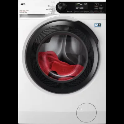 AEG Lavasciuga a libera installazione LWR 7 D 966 OB finitura bianco/nero da 60 cm