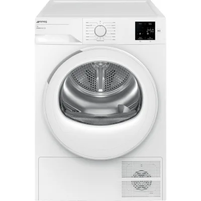 Smeg Asciugatrice slim a libera installazione DRC07EE finitura bianco da 60 cm - IN PROMOZIONE FINO AL 30/06