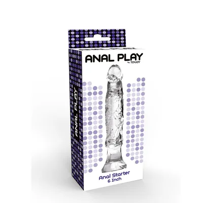 Dildo Anale ToyJoy Anal Play Starter 16 cm TPE con Base Svasata