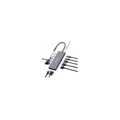 VERBATIM USB C 14 IN 1 HDMI 4K VGA PD 85W 32154V