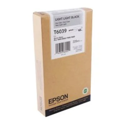 CARTUCCIA ORIGINALE EPSON Stylus Pro 7800 C13T603900 T6039 NERO