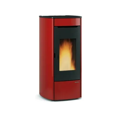 Extraflame Termostufa a pellet ventilata MARINA IDRO H13 1292804 finitura bordeaux