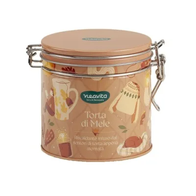 NEAVITA INFUSO TORTA MELE LATTA ARANCIONE