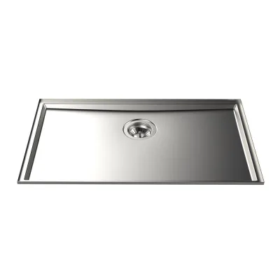 Foster Lavello una vasca 5557 240 finitura acciaio inox da 75.6x44.6 cm - IN PROMOZIONE FINO AL 30/06
