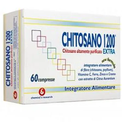 Chitosano Chemist's 1200 Extra 60 Cpr