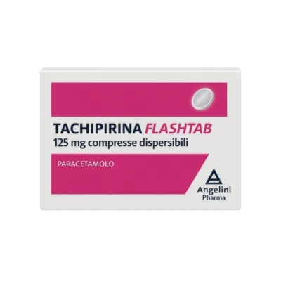 TACHIPIRINA FLASHTAB 12 COMPRESSE 125MG