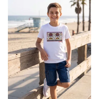 VR 23T - T-SHIRT 3-18A - FOUR BEACH