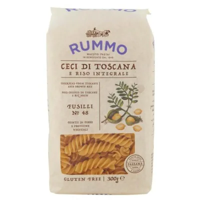 Rummo Ceci di Toscana e Riso Integrale Fusilli N° 48 300 g