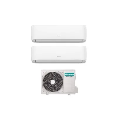 Climatizzatore Condizionatore HISENSE Dual Split 12+18 serie HI-COMFORT Inverter con 3AMW72U4RJC R-32WI-FI INTEGRATO 12000+18000 A++/A+