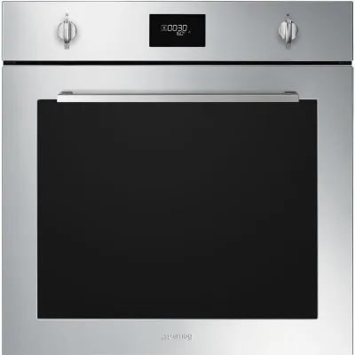PRONTA CONSEGNA - Smeg Forno termoventilato pirolitico SFP6401TVX1 finitura acciaio inox da 60 cm