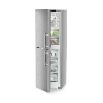 Liebherr Frigorifero combinato a libera installazione SBNsdd 526i finitura inox/argento da 60 cm
