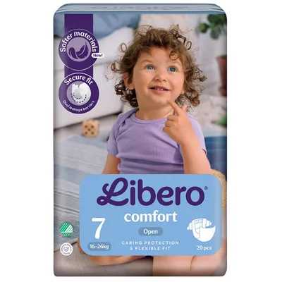 Libero comfort 7 pannolino 16-26kg 20 pezzi