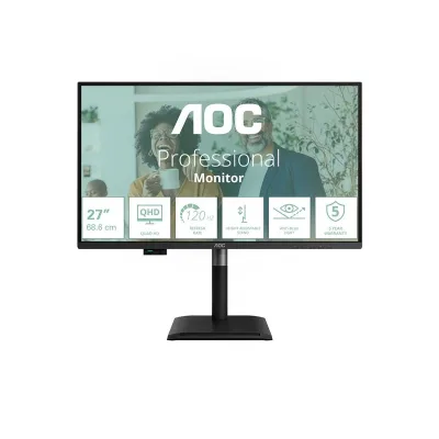 AOC 27 MONITOR IPS 120HZ REG ALT Q27P4CV