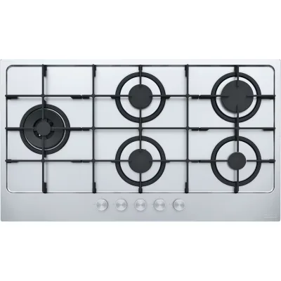 Franke Piano cottura a gas Maris 900 FHMA 905 4G DCL XS C 106.0554.383 finitura inox satinato da 88 cm