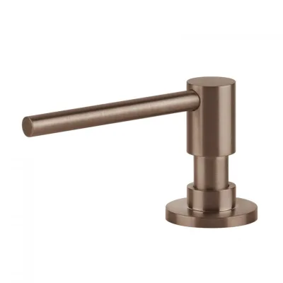 Gessi Dispenser sapone con carica dall'alto 29660 708 finitura Copper Brushed PVD