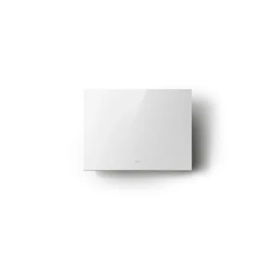 Elica Cappa filtrante a parete PLAT @ WH/F/55 PRF0165707A finitura vetro bianco da 55 cm