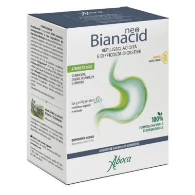 NEOBIANACID 20 BUSTINE LIMONE
