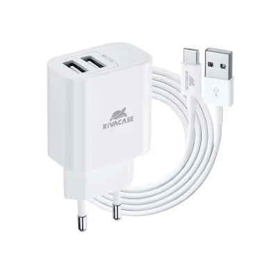 RIVACASE CARICATORE DA PARETE 12W + CAVO PS4001WD3