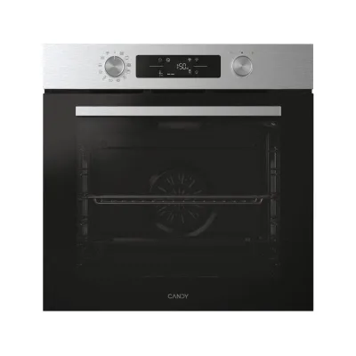 PRONTA CONSEGNA - Candy Forno elettrico multifunzione da incasso CA6N3B3EHTX finitura vetro nero e acciaio inox da 60 cm