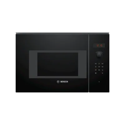 PRONTA CONSEGNA - Bosch Forno microonde da incasso BFL523MB1F finitura vetro nero da 60 cm - Serie 4
