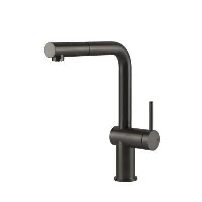 Gessi Miscelatore monocomando con doccetta estraibile Inedito Collection 60433 707 finitura Black Metal Brushed PVD - IN PROMOZIONE FINO AL 6/07