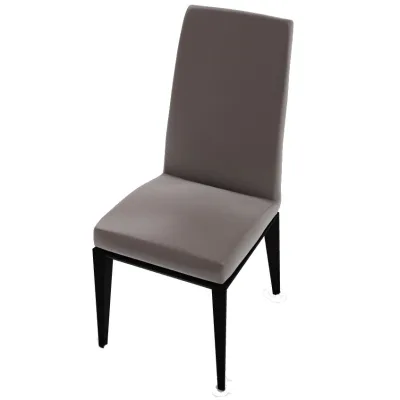 Calligaris OUTLET Sedia Bess CS1294 con struttura in faggio P132 grafite e seduta in tessuto S95 Skuba tortora