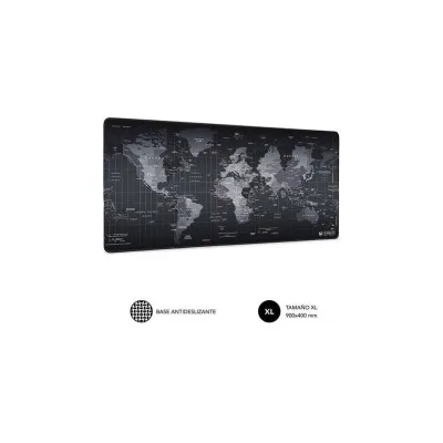 Tappetino per mouse Subblim extra large 900x400mm Ampio spazio per giochi o lavoro Bordi cuciti resistenti