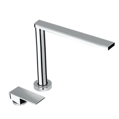 Schock Miscelatore a scomparsa con comando remoto NEW AQUALIFT SXLIFTN90 finitura inox ottico