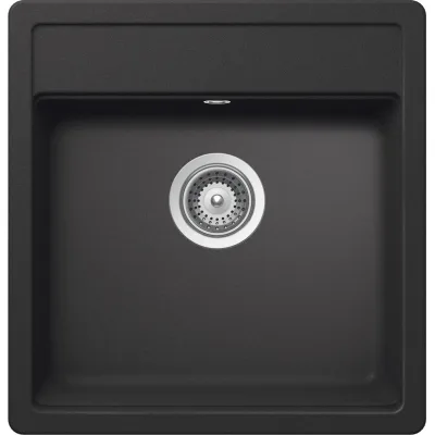 Schock Lavello una vasca NEMO N100XS NEMN100XS16 finitura new alumina da 40.6x50.8 cm