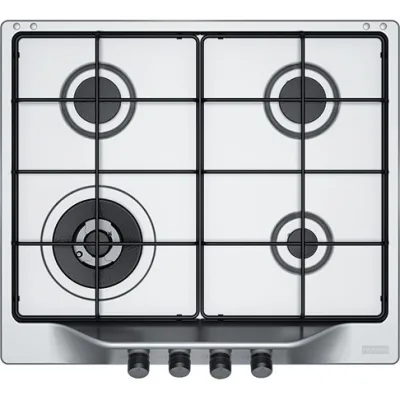 Franke: Piano cottura a gas Trend Line 600 FHTL 604 3G TC XL E 106.0183.094 finitura dekor da 59 cm