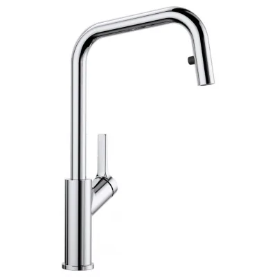 Blanco Miscelatore monocomando con doccetta estraibile JURENA-S 1520765 finitura cromato