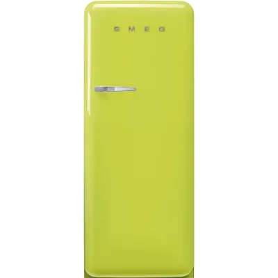 Smeg Frigorifero monoporta con cerniere a destra a libera installazione FAB28RLI6 finitura verde lime da 60 cm - IN PROMOZIONE FINO AL 30/06