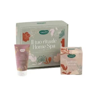 NEAVITA HOME SPA COFANETTO CON TISANA EQUILIBRIO NATURALE 7 FILTROSCRIGNO + CREMA MANI 50 ML