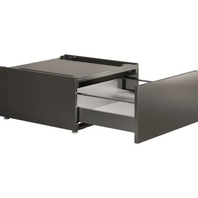 Asko Piedistallo con cassetto integrato HP 320 T finitura titanium
