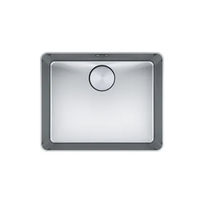 PRONTA CONSEGNA - Franke Lavello una vasca Mythos Incasso Semifilo/Filotop MYX 210-50 127.0618.826 finitura inox satinato da 51,2x41,2 cm