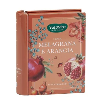 NEAVITA INFUSO MELAGRANA E ARANCIA LATTA 5 FILTRI
