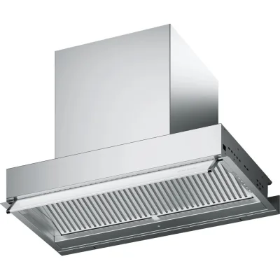 Faber Cappa da incasso IN-NOVA ZERO DRIP LITE A60 305.0703.267 finitura inox e vetro bianco da 60 cm