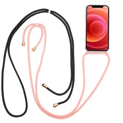 CELLY COVER+NECKLACET IPHONE 12 PRO MAX LACET1005BKPK