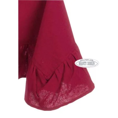 Tovaglia ELISE 4 Shabby Chic ROSSO MARSALA