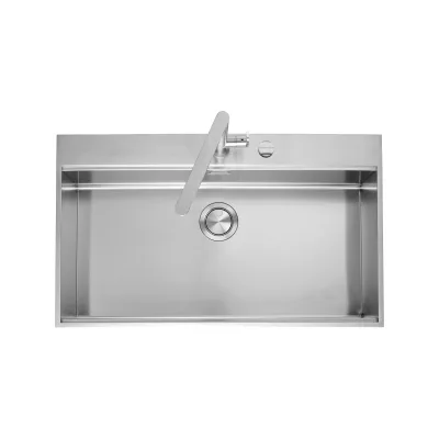 Barazza Lavello una vasca B_FREE 1LBF9 finitura inox satinato da 86x51 cm - IN PROMOZIONE FINO AL 6/07