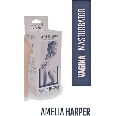 Friend with Benefits Amelia Harper Masturbatore vaginale realistico morbido