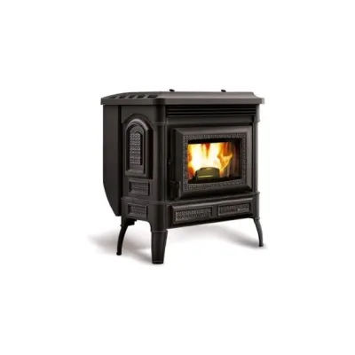 Extraflame Stufa a pellet ventilata TEODORA EVO 1294000 finitura nero