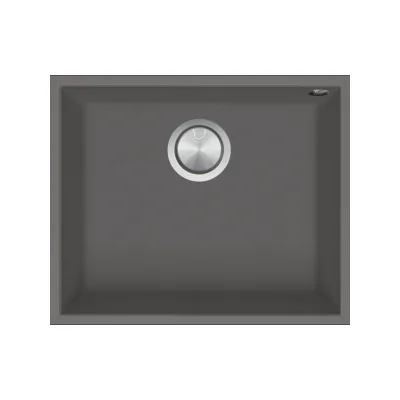 Barazza Lavello sottotop a una vasca SOUL 1QSO61GS finitura b_granite grigio da 54x44 - IN PROMOZIONE FINO AL 6/07