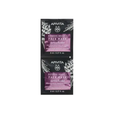 APIVITA EXPRESS ARTICHOKE MASCHERA SCHIARENTE E LEVIGANTE