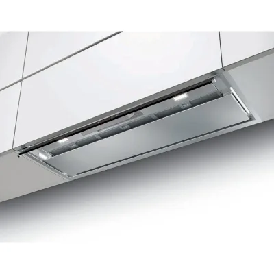 PRONTA CONSEGNA - Faber Cappa da incasso IN-NOVA AIR X KL A90 305.0615.688 finitura acciaio inox e vetro nero da 90 cm