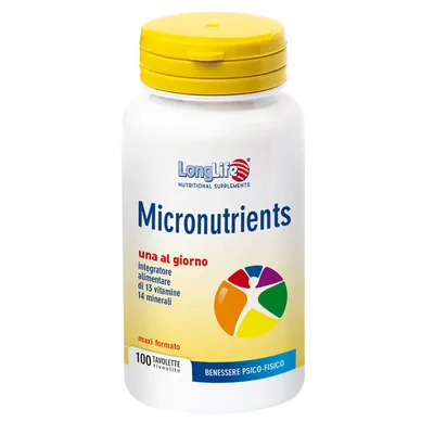 LongLife Micronutrients Alimentare 100 Tavolette